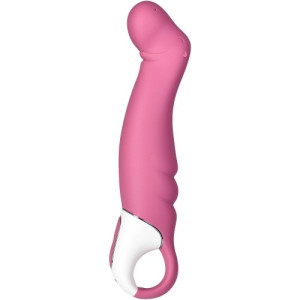 Вибратор для точки G розовый Petting Hippo Satisfyer (иной угол)