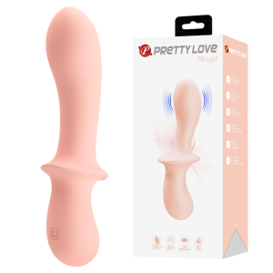 Вибратор для стимулировании точки G персиковый Pretty Love Abigal