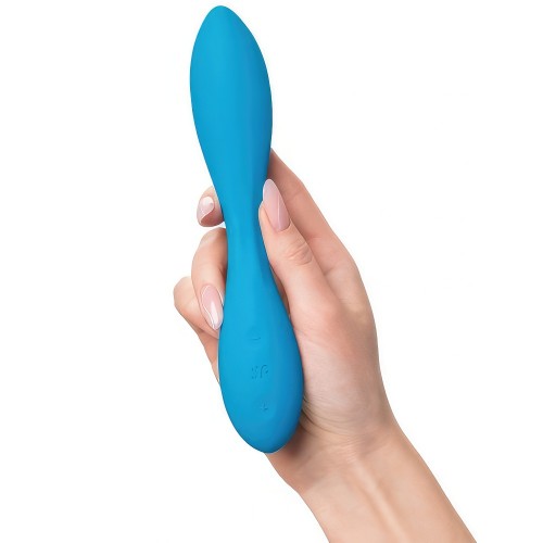Гибкий вибратор для точки G синий G-Spot Flex 1 Satisfyer
