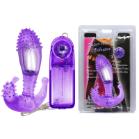 Вибратор для тройной стимуляции Super Strong Vibrator Baile