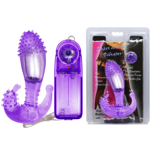 Вибратор для тройной стимуляции Super Strong Vibrator Baile