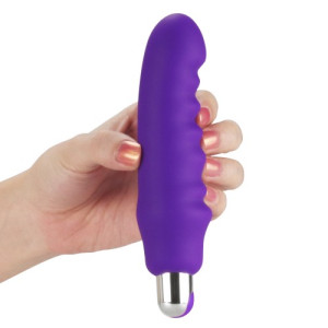 Волнистый перезаряжаемый вибратор IJoy Silicone Waver (иной угол)