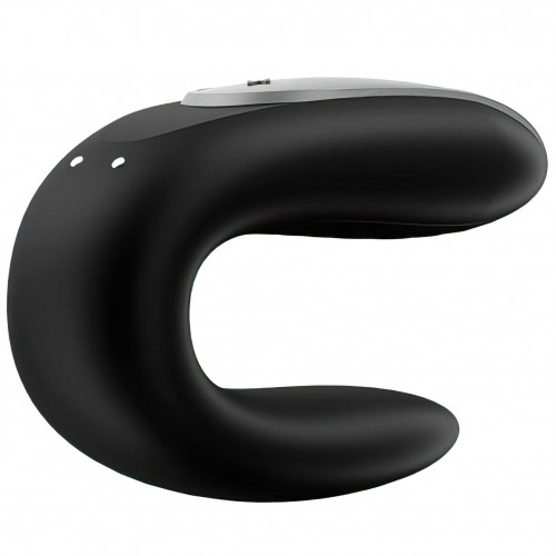 Смарт-стимулятор для пар Satisfyer черный Double Fun Satisfyer