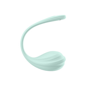 Смарт-виброяйцо мятное Smooth Petal Satisfyer (иной угол)