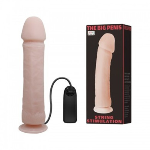 Большой вибратор на присоске The Big Penis 22 см