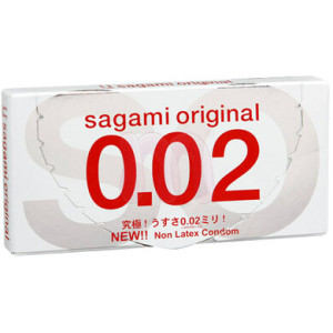 Полиуретановые презервативы Sagami Original 0,02 (2 шт)