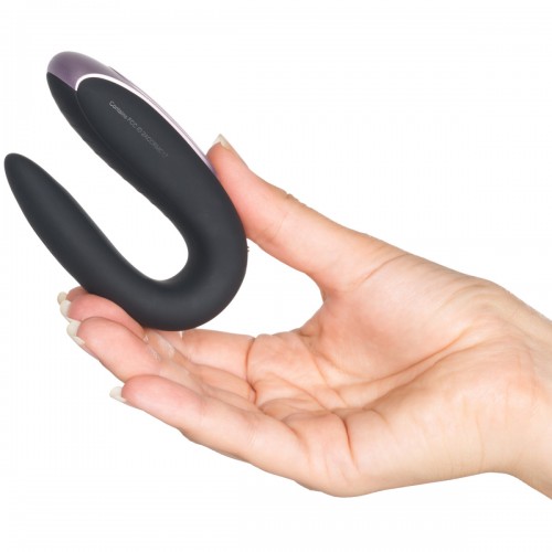 Смарт-стимулятор для пар Satisfyer черный Double Fun Satisfyer