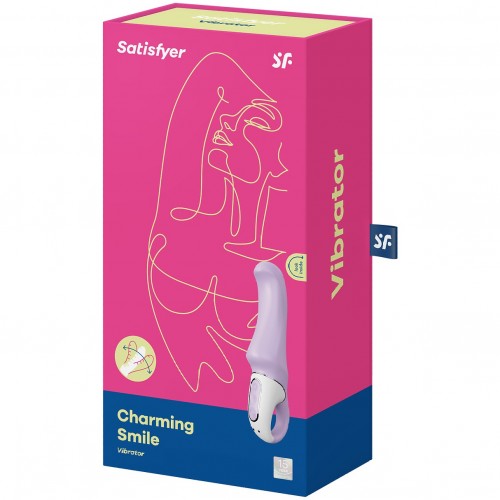 Вибратор для точки G сиреневый Charming Smile Satisfyer