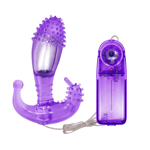 Вибратор для тройной стимуляции Super Strong Vibrator Baile