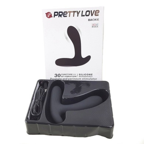 Перезаряжаемый стимулятор простаты с вибрацией Pretty Love Backie
