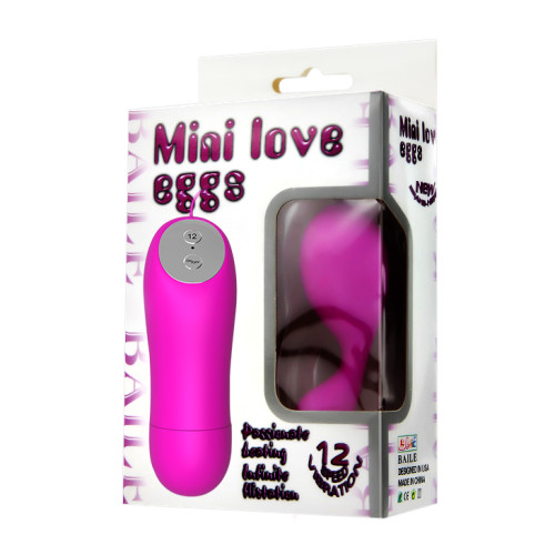 Виброяйцо с пультом управления Mini Love Eggs Baile