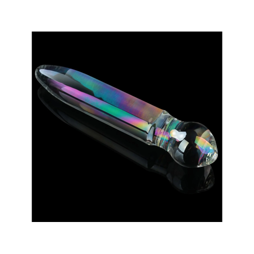 Стеклянный фаллоимитатор Twilight Gleam Alluring Arc 18 см