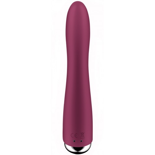 Вибратор для точки G с ротацией красный Spinning Vibe 1 Satisfyer