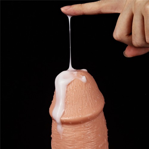 Большой вибратор на присоске Lovetoy Realistic Long Vibrating Dildo 28 см
