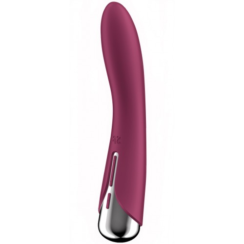 Вибратор для точки G с ротацией красный Spinning Vibe 1 Satisfyer