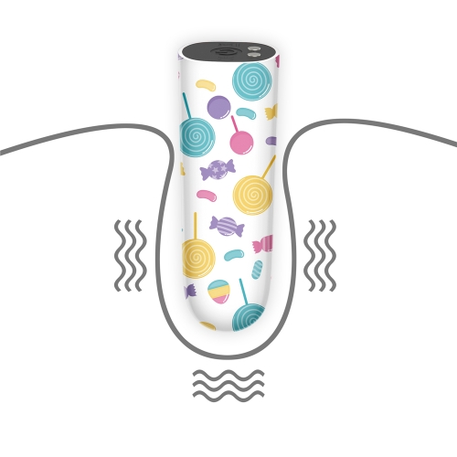 Перезаряжаемый мини вибратор LoveToy Lollipop Massager