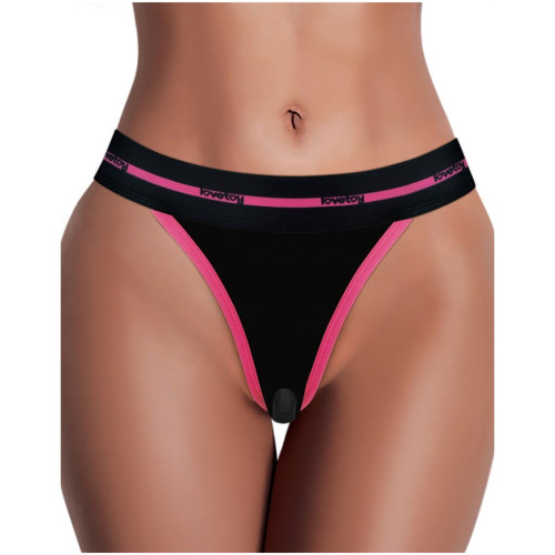 Трусики Slut XL/XXL с вибропулей и беспроводным пультом управления Ingen Vibrating Panties