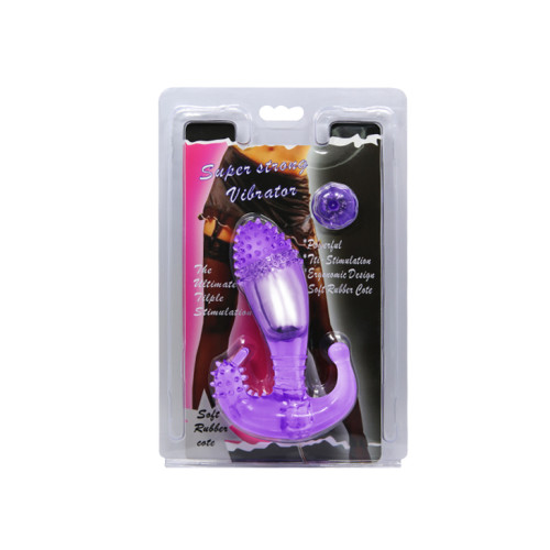 Вибратор для тройной стимуляции Super Strong Vibrator Baile