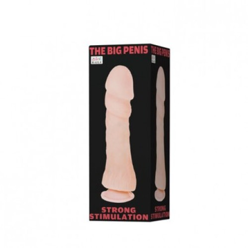 Крупный фаллоимитатор на присоске The Big Penis 22 см