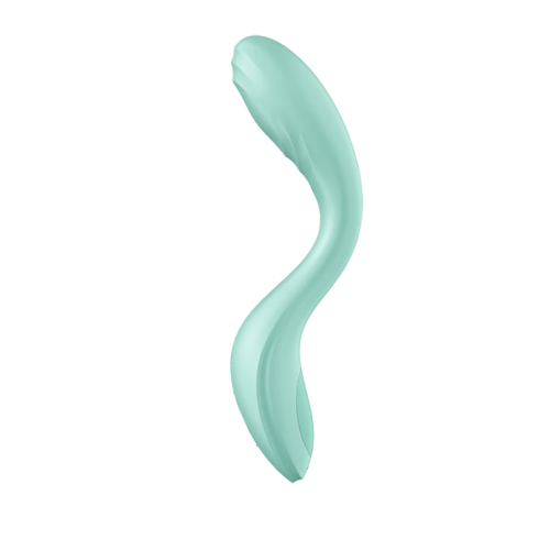 Вибратор для точки G с катающимся шариком мятный Rrrolling Pleasure Satisfyer