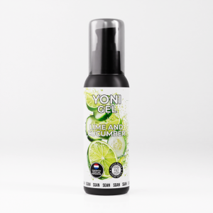 Лубрикант для орального секса со вкусом лайма и огурца SGAN YONI GEL (100 мл)