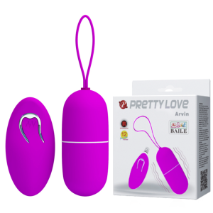 Виброяйцо с пультом управления и петлёй Pretty Love Arvin