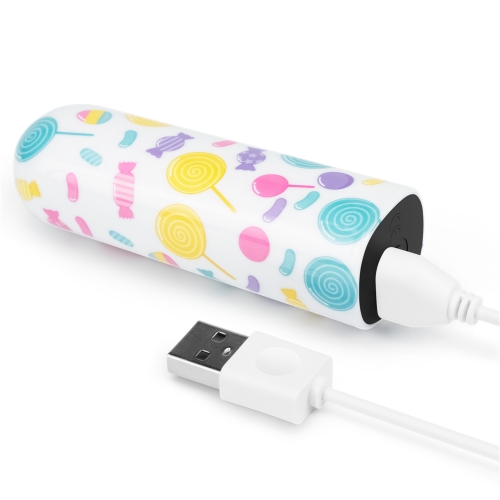 Перезаряжаемый мини вибратор LoveToy Lollipop Massager