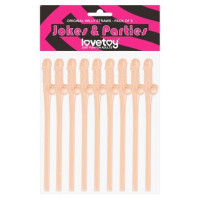 Трубочки бежевые Original Willy Straws