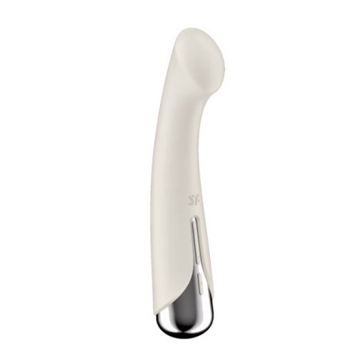 Вибратор для точки G с ротацией бежевый Spinning G-Spot 1 Satisfyer