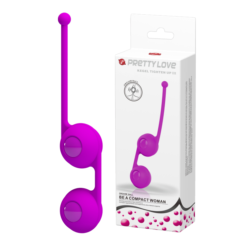 Тренажёр Кегеля Pretty Love Kegel Tighten Up III фиолетовые
