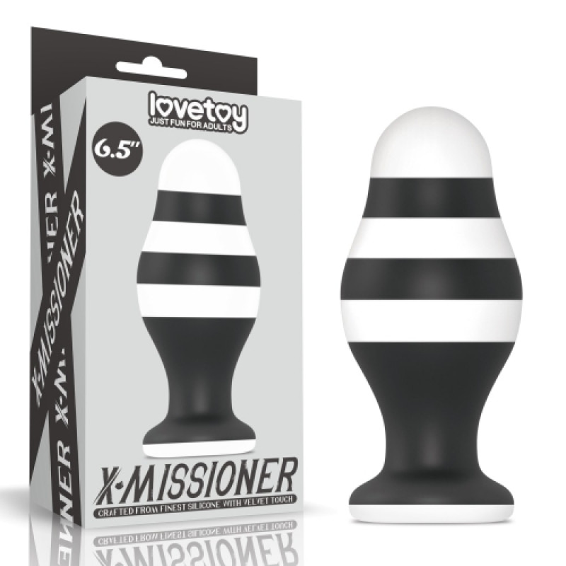 Большая анальная пробка X-Missioner 6.5