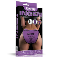 Трусики Slide XS/S с вибропулей и беспроводным пультом управления Ingen Vibrating Panties