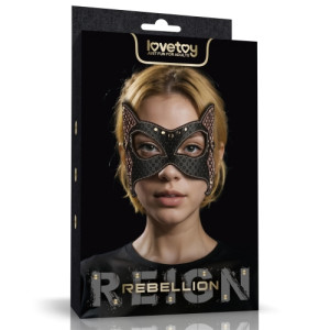Маска из искусственной кожи Rebellion Reign Cat Mask