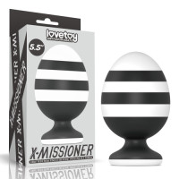 Большая анальная пробка X-Missioner 5.5