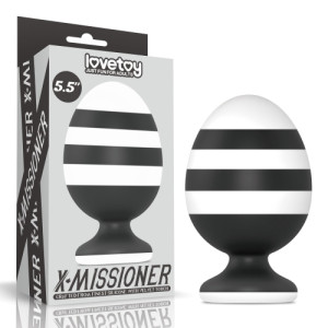 Большая анальная пробка X-Missioner 5.5