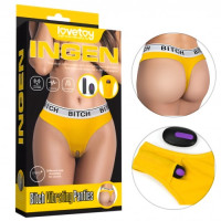 Трусики Bitch M/L с вибропулей и беспроводным пультом управления Ingen Vibrating Panties