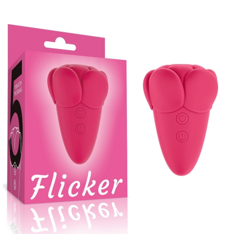 Бесконтактный клиторальный стимулятор Flicker розовый