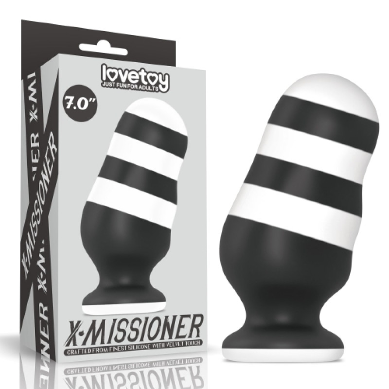 Большая анальная пробка X-Missioner 7.0