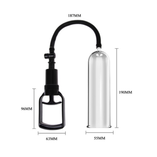 Вакуумная помпа со сменными насадками Penis Pump