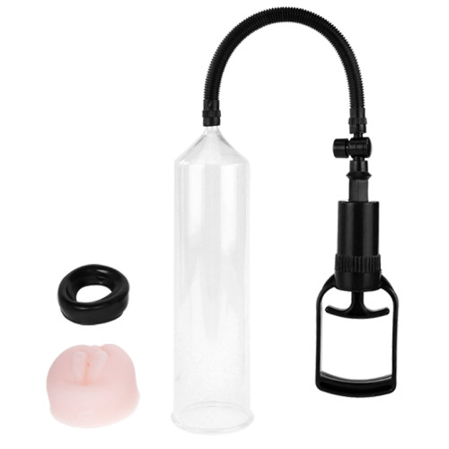 Вакуумная помпа с насадкой в виде вагины Baile Penis Enlarger Pump