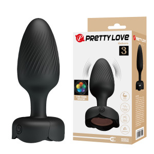 Анальная пробка с вибрацией Pretty Love Osborn