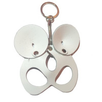 Брелок из экокожи Mouse белый Erotoys, Ero-159w
