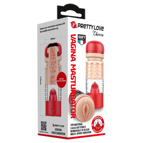 Мастурбатор вагина с вибрацией Pretty Love Cheresa