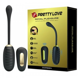 Вагинальный шарик с хвостиком и беспроводным пультом Pretty Love Royal Pleasure Doreen