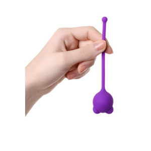 Вагинальный шарик фиолетовый A-toys (иной угол)