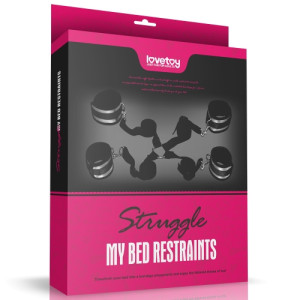 Бондаж на кровать Struggle My Bed Restraints