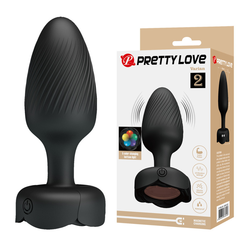 Анальная пробка с вибрацией Pretty Love Varian
