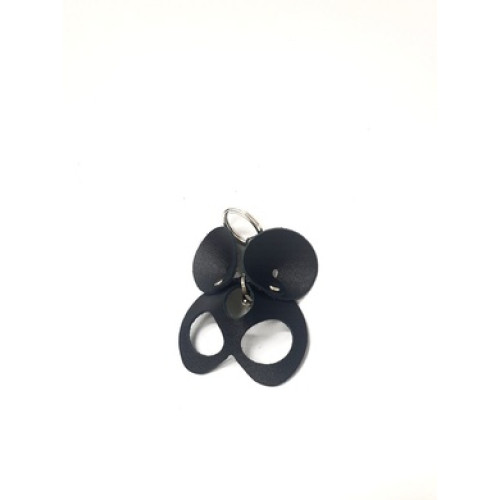 Брелок из натуральной кожи Mouse черный Erotoys, Ero-158