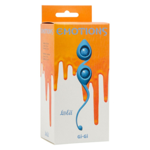 Вагинальные шарики лазурные Emotions Gi-Gi