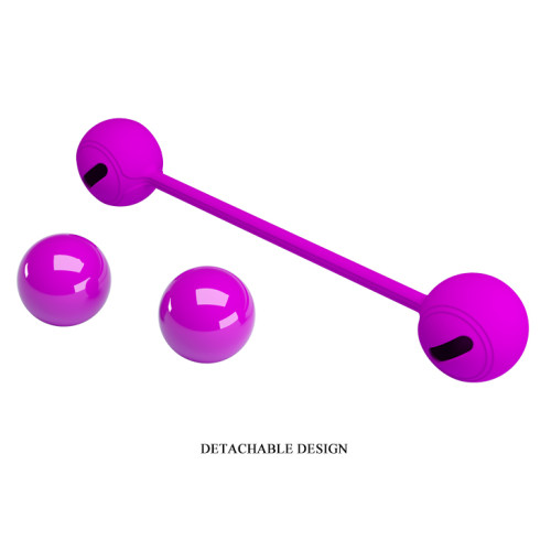 Вагинальные шарики со смещенным центром тяжести Pretty Love Kegel Ball 3